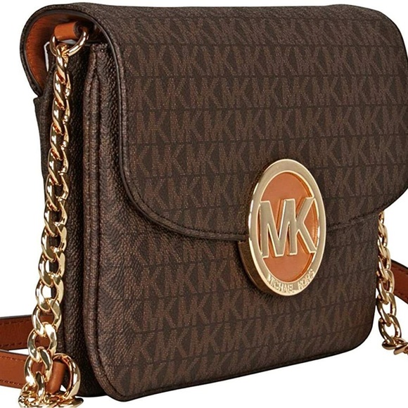 Micheal Kors Fulton Logo Crossbody Bag - Picture 3 of 6